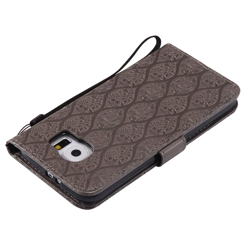 G925F Case for Samsung Galaxy S6 Edge S6Edge Zero Phone Cover S 6 6Edge S6e SM-G925F Flip Leather | Мобильные телефоны и