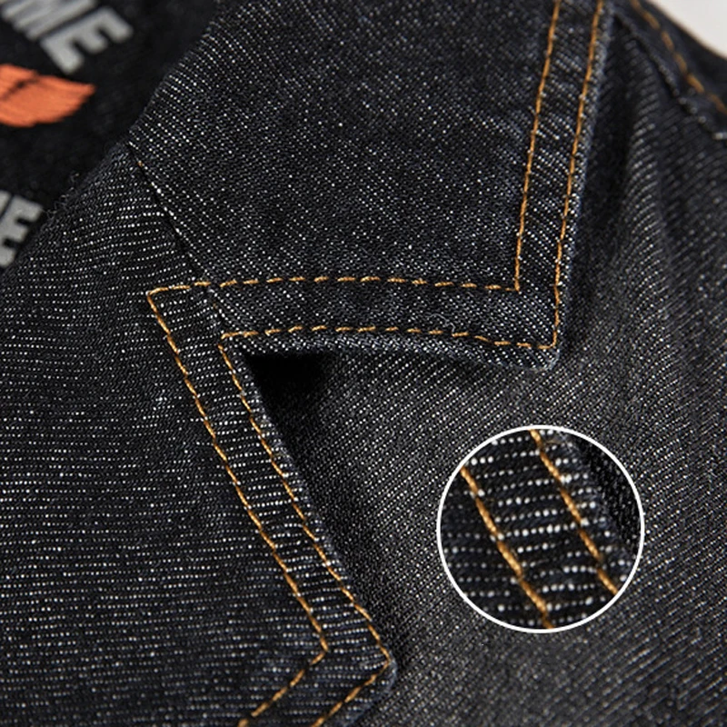 Мужская винтажная джинсовая куртка и пальто большие размеры XXXXL | одежда