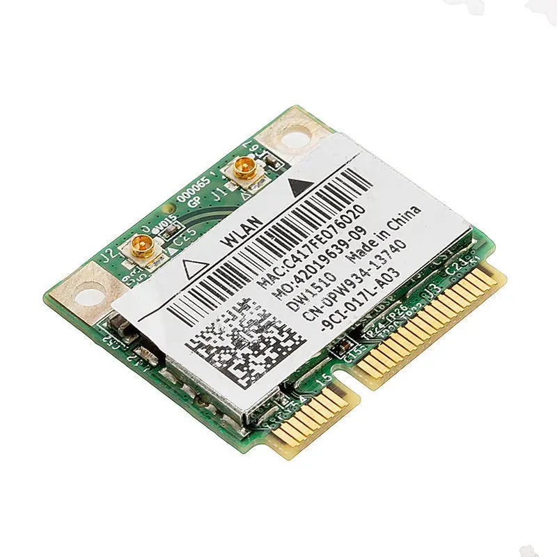 Mini PCI-E BCM94322HM8L DW1510 Двухдиапазонная 300M беспроводная карта для DELL E5500 E4200 | Компьютеры