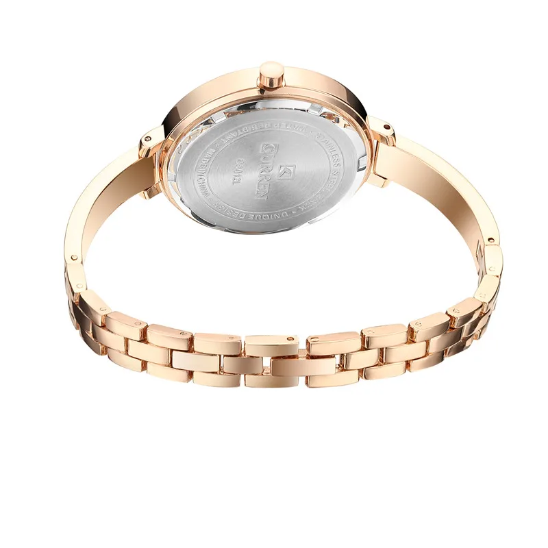 Часы женские CURREN из нержавеющей стали классические повседневные 9012 |