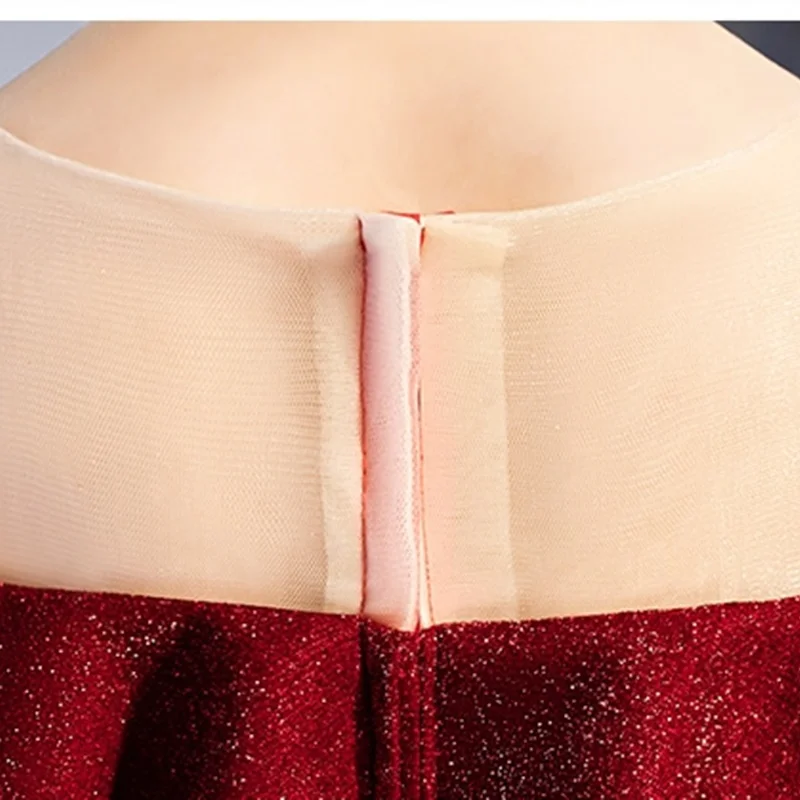 Платья для девочек с цветами 2019 красные блестящие пышные красивые платья