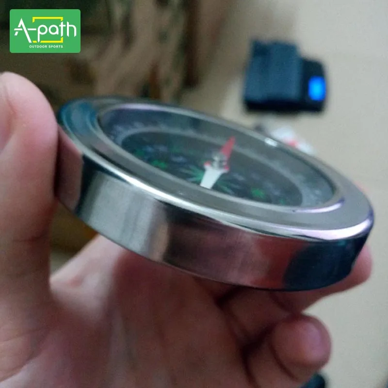 Открытый путешествия большой нержавеющей стали компас ручной компаса|compass