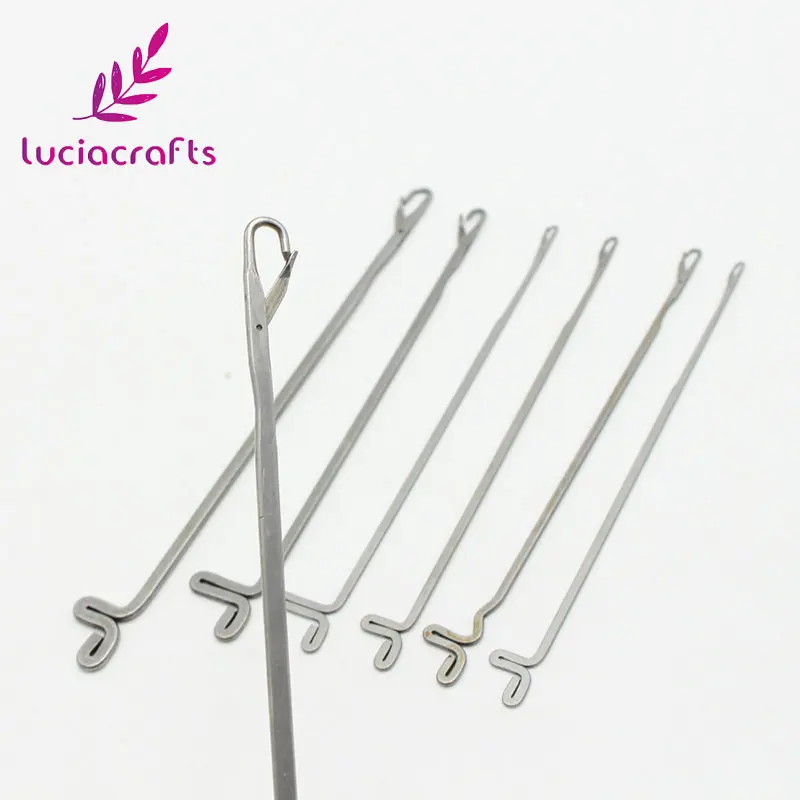 Lucia crafts 7 смешанных размеров герметичный крючок для вязания крючком инструменты для вязания крючком иглы DIY Швейные аксессуары 7 шт./лот J0129
