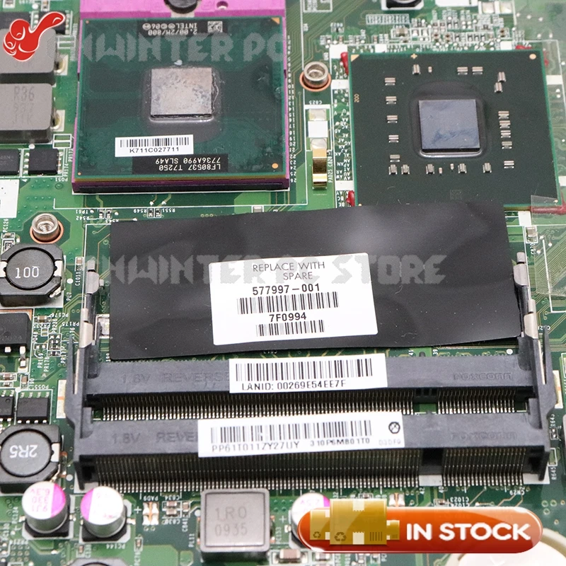 NOKOTION 578053 001 577997 517835 DA00P6MB6D0 для hp compaq CQ61 G61 материнская плата ноутбука GL40 DDR2