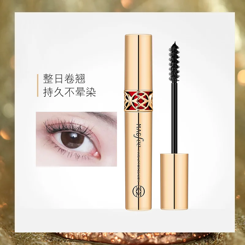 MCAFEE Толстая Удлиняющая Тушь для ресниц быстросохнущая долговечная тушь Макияж