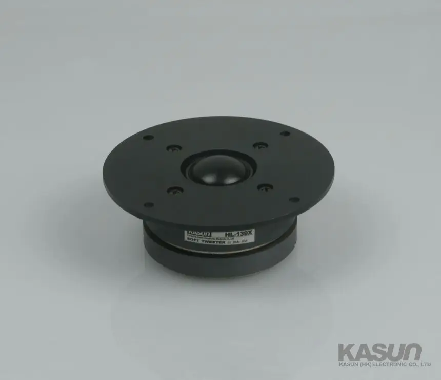 2 шт. Kasun HL-139X 4 дюйма Высокая производительность двойной магнит hifi шелковый купольный твитер Fs = 1500 Гц 6ohm 60 Вт