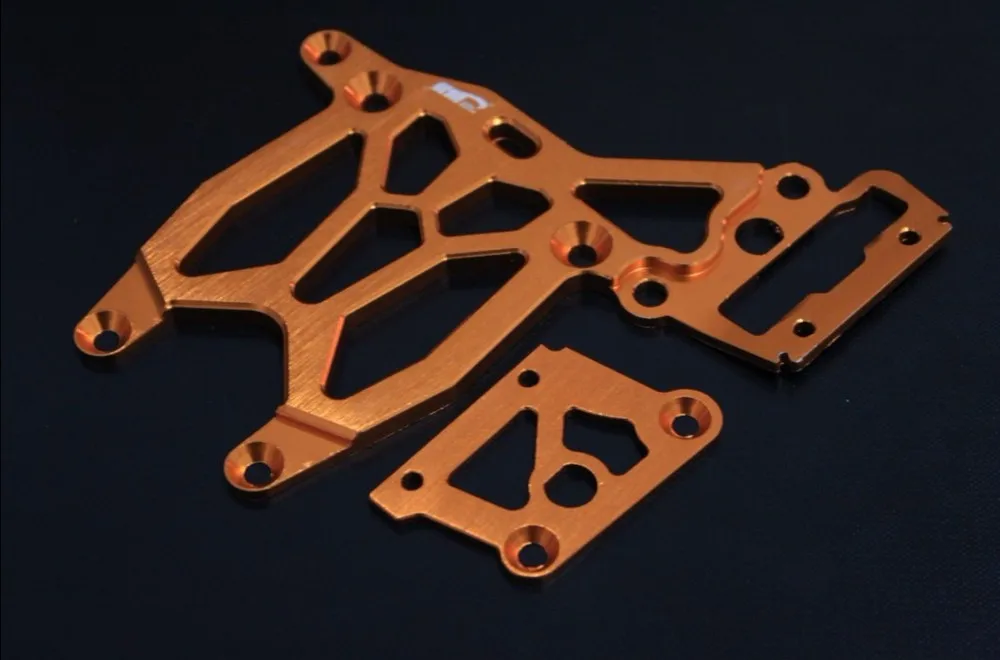 

baja 6MM alloy rear upper plate (orange color)