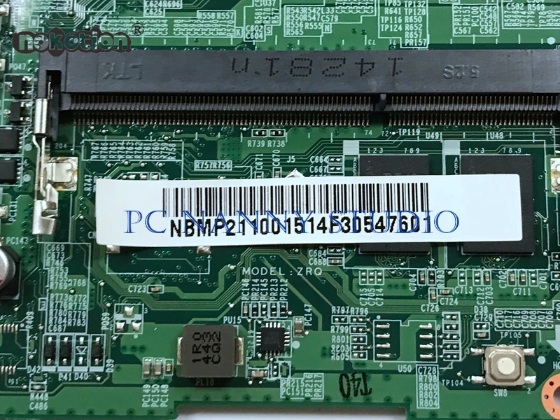 Материнская плата NOKOTION NBMP211001 DAZRQMB18F0 для Acer aspire V5 573 573G HD 4400 4 Гб RAM материнская