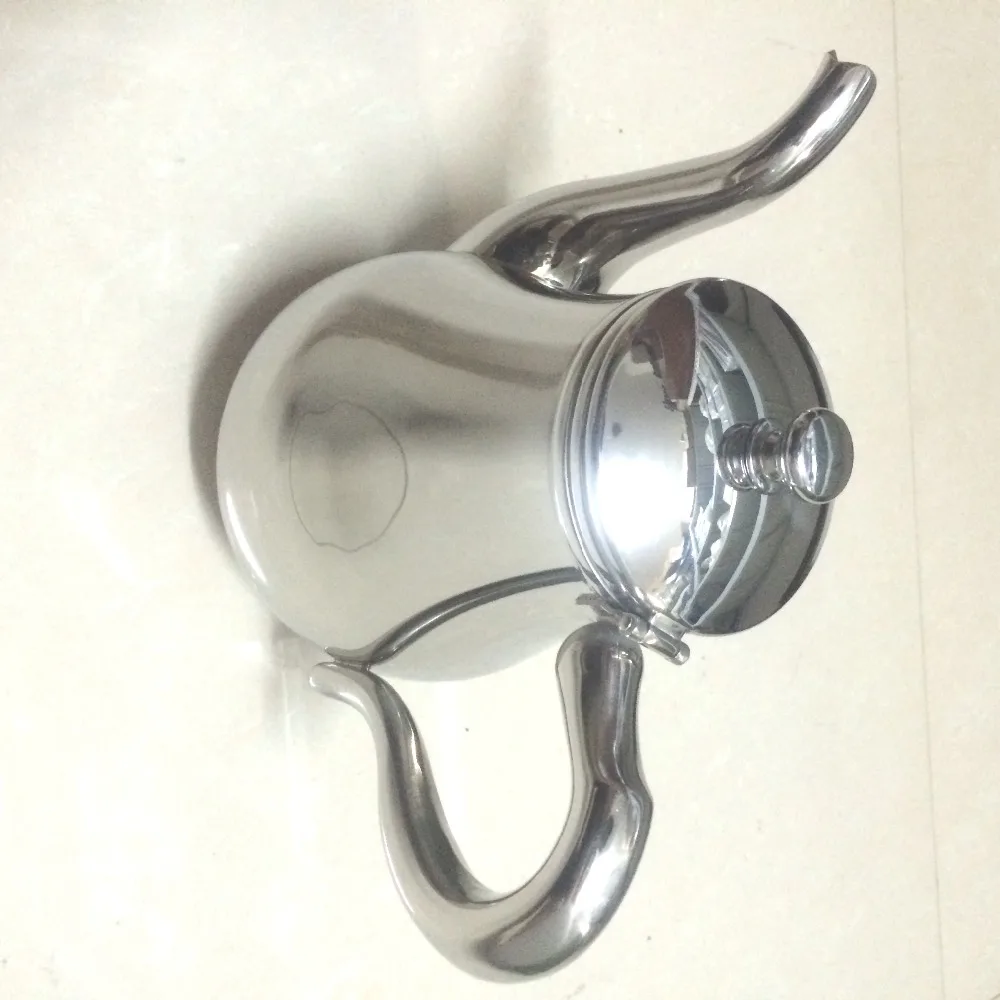 Чайный горшок высшего качества из нержавеющей стали с зеркальной поверхностью |