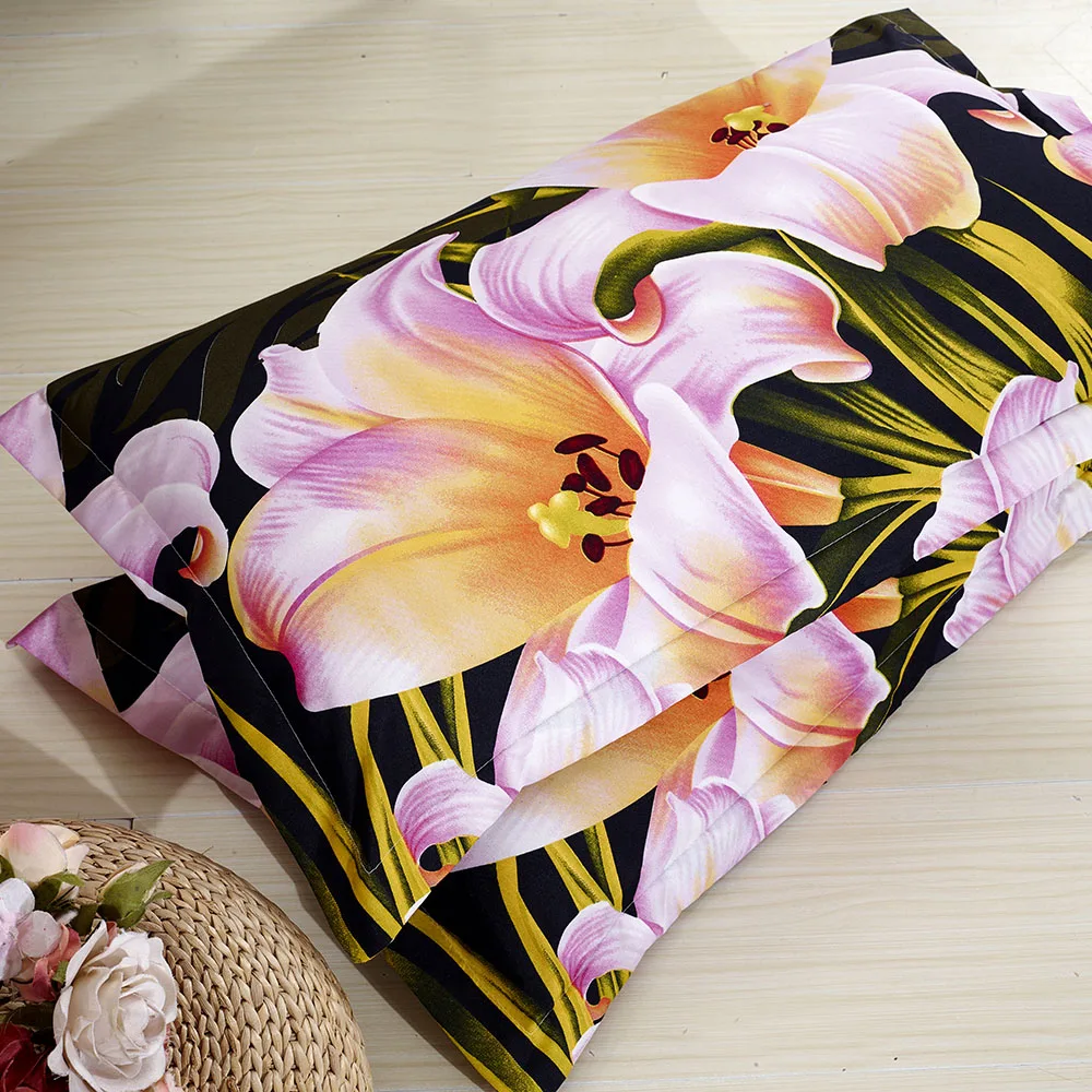 Комплект постельного белья из 4 предметов постельное белье с 3D принтом