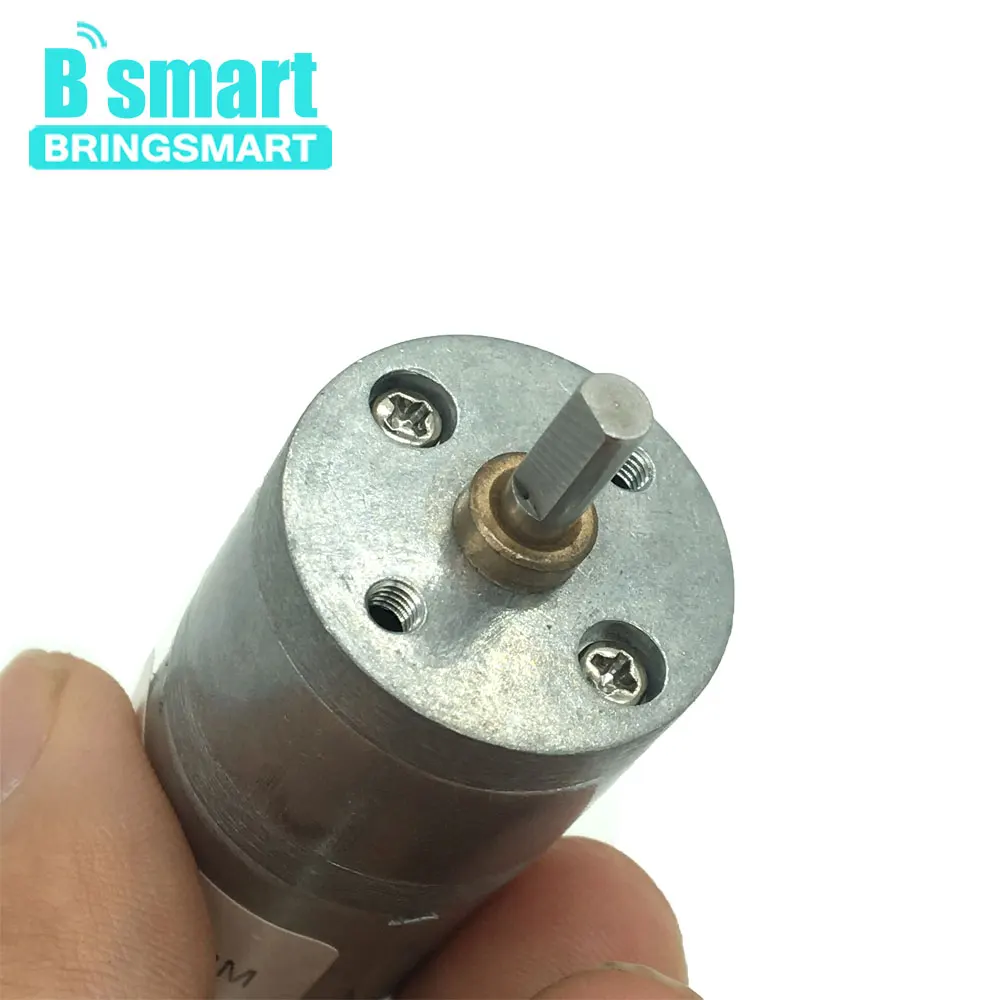 Bringsmart DC мотор-редуктор 3 в 6 в 12 В 24 В мини редуктор s мотор для игрушек Электрический мотор микро редуктор коробки передач машина