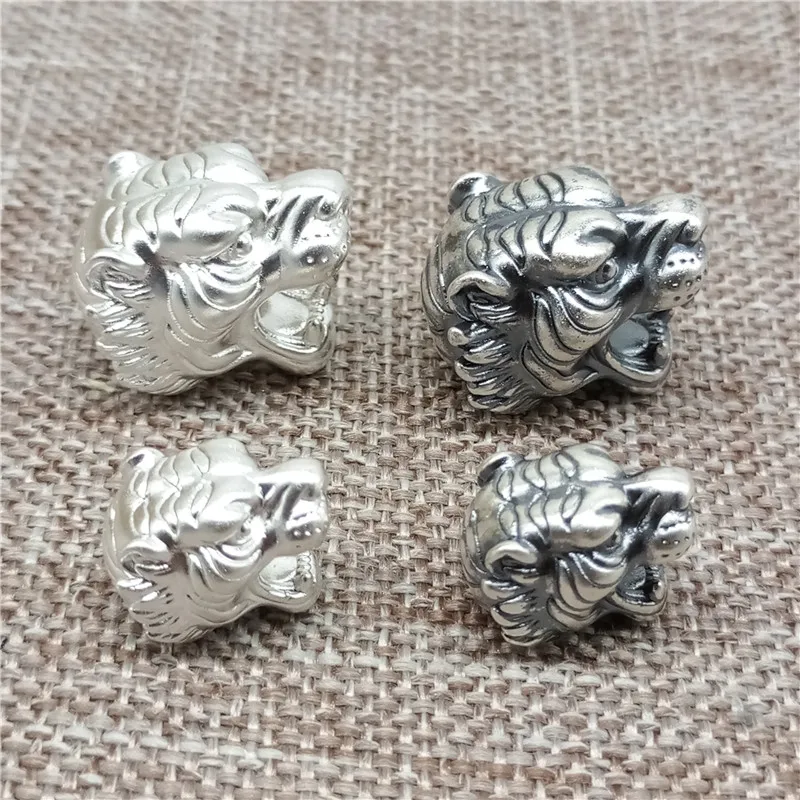 990 серебряные тигровые бусины из серебра 925 пробы разделитель для браслета