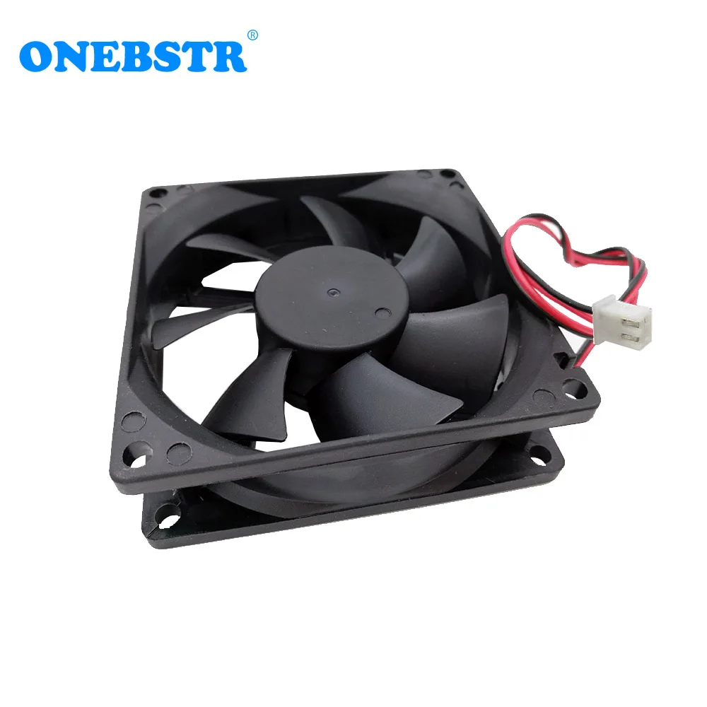 8025 DC 12V 0.2A бесщеточный втулка вентилятора 8CM 80MM 80x80x25MM двигатель шасси питания XH2.54