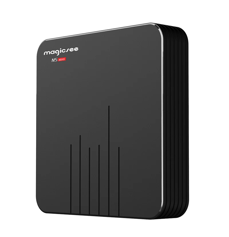 Magicsee N5 Max Android 9,0 tv Box 4GB 32GB 4G 64G двухдиапазонный Wifi 2,4G/5G Bluetooth медиаплеер 1000M LAN USB 3,0 Мини ПК