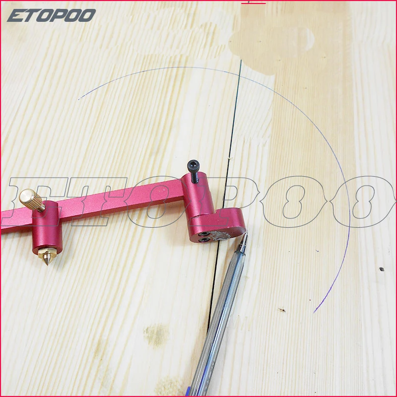 Чертёжная круглая дуговая линейка; Деревообработка Scriber Line Marking Gauge 360 градусов круглая линия деревообрабатывающие столярные инструменты