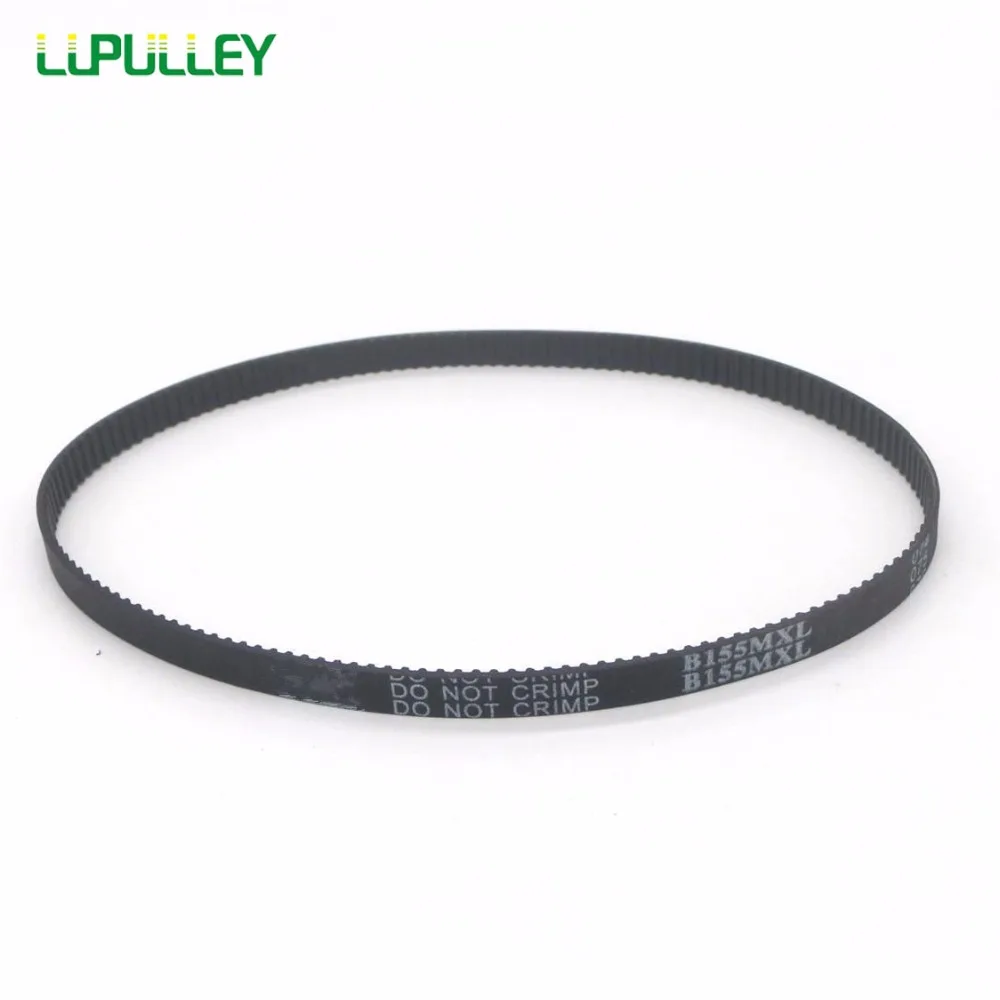 LUPULLEY 2 шт. MXL Зубчатый Ремень Ширина 6/10 мм зубы шаг 2,032 мм 120.8MXL/121MXL /122MXL/123MXL/124MXL/125MXL