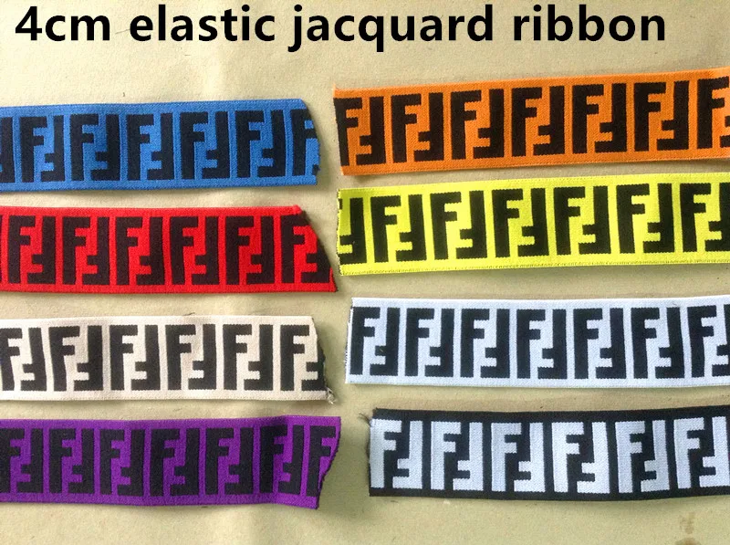 1.5-дюймовая красочная эластичная тесьма 38-40 мм, 8 ярдов, для декора, шитья, создания сумок, одежды, ремней и аксессуаров QX181030A ON.