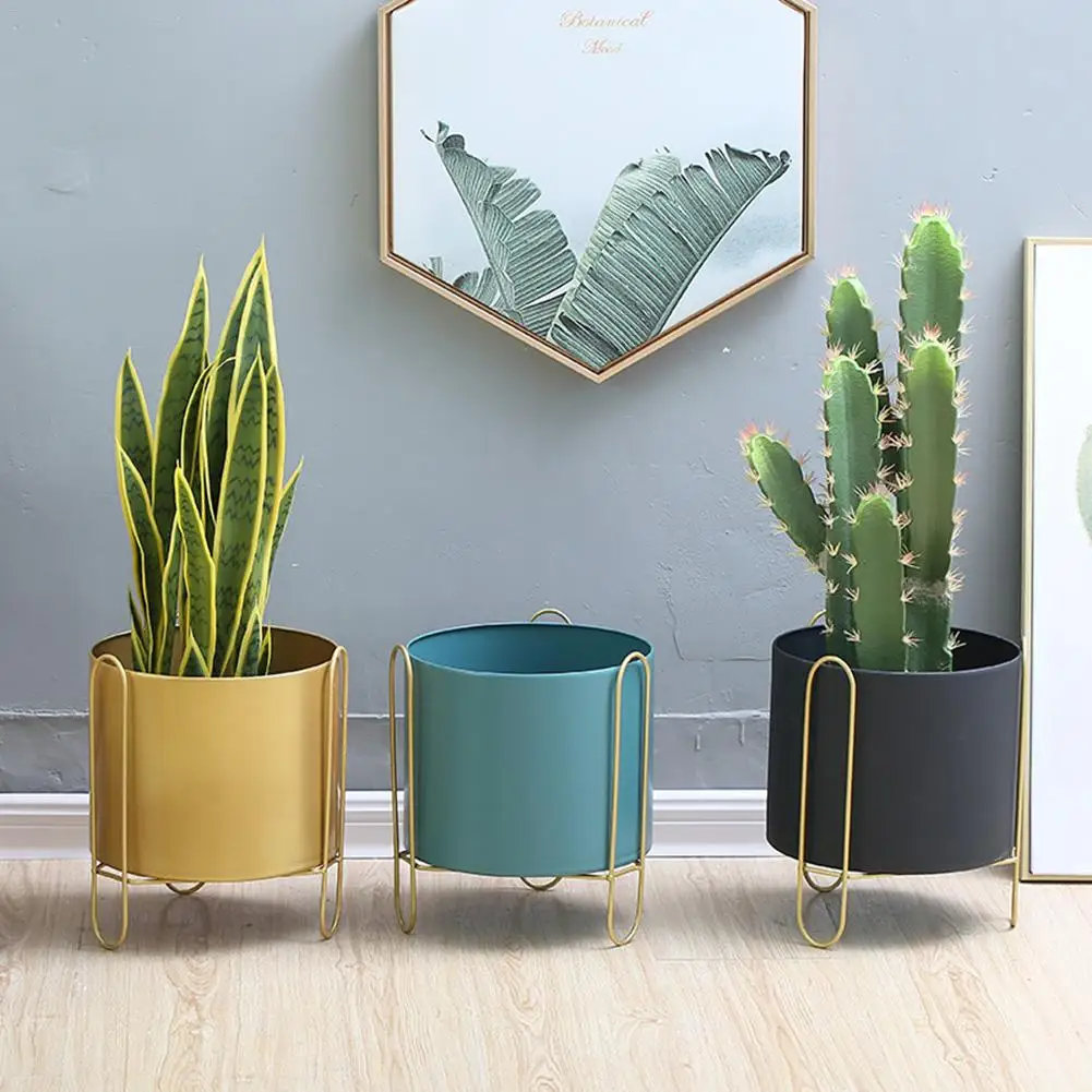 Набор из 2 предметов в скандинавском стиле ваза кованого железа подставка для