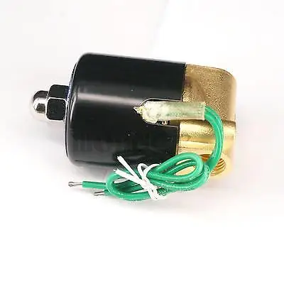 AC24V N/C 2-сторонний 1/4 &quotBSP газовый водяной пневматический Электрический