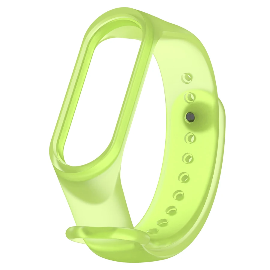 Прозрачный силиконовый ремешок для оригинального смарт-браслета Xiaomi Mi Band 3