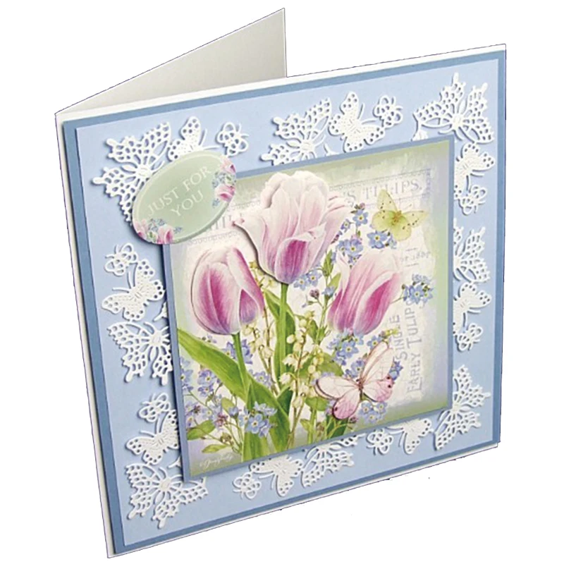 Цветы металлические режущие штампы трафареты для DIY скрапбукинга Ablum фотобумага
