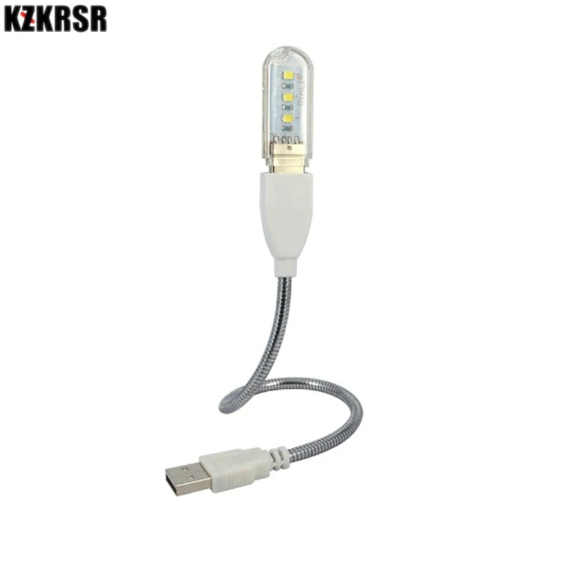 Мини светодиодный ночник 3/8Led DC5V USB лампа с гибким шлангом удлинитель провода