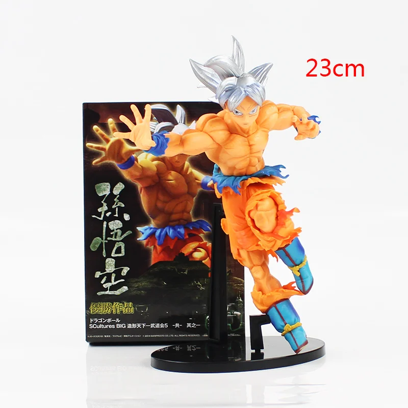 20 стилей Dragon Ball Z Супер Saiyan fe сын Goku vegeta воины прыгали 50th черный Scultures золотистым фигурка из ПВХ фигурка игрушки - Цвет: Style 16 with box