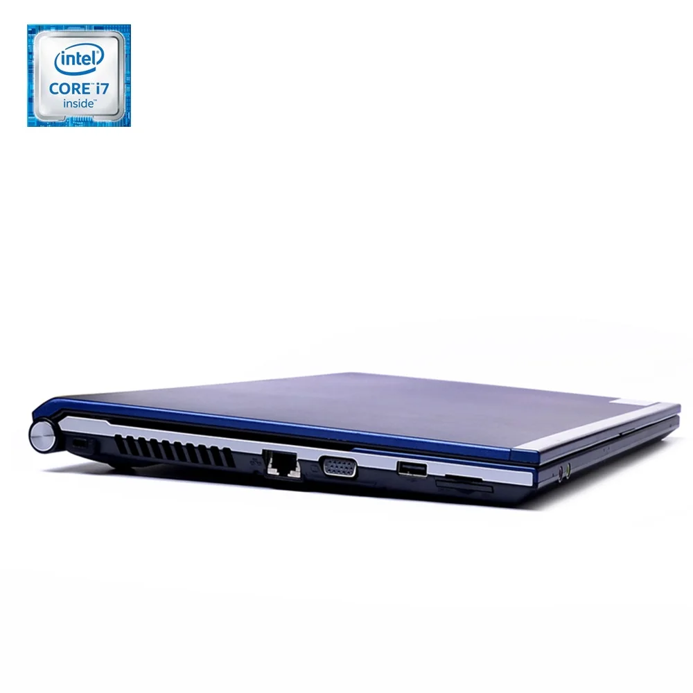 15.6 "i7 Ноутбук игровой бизнес 8 ГБ Оперативная память 64 SSD 750 HDD большой PC DVD