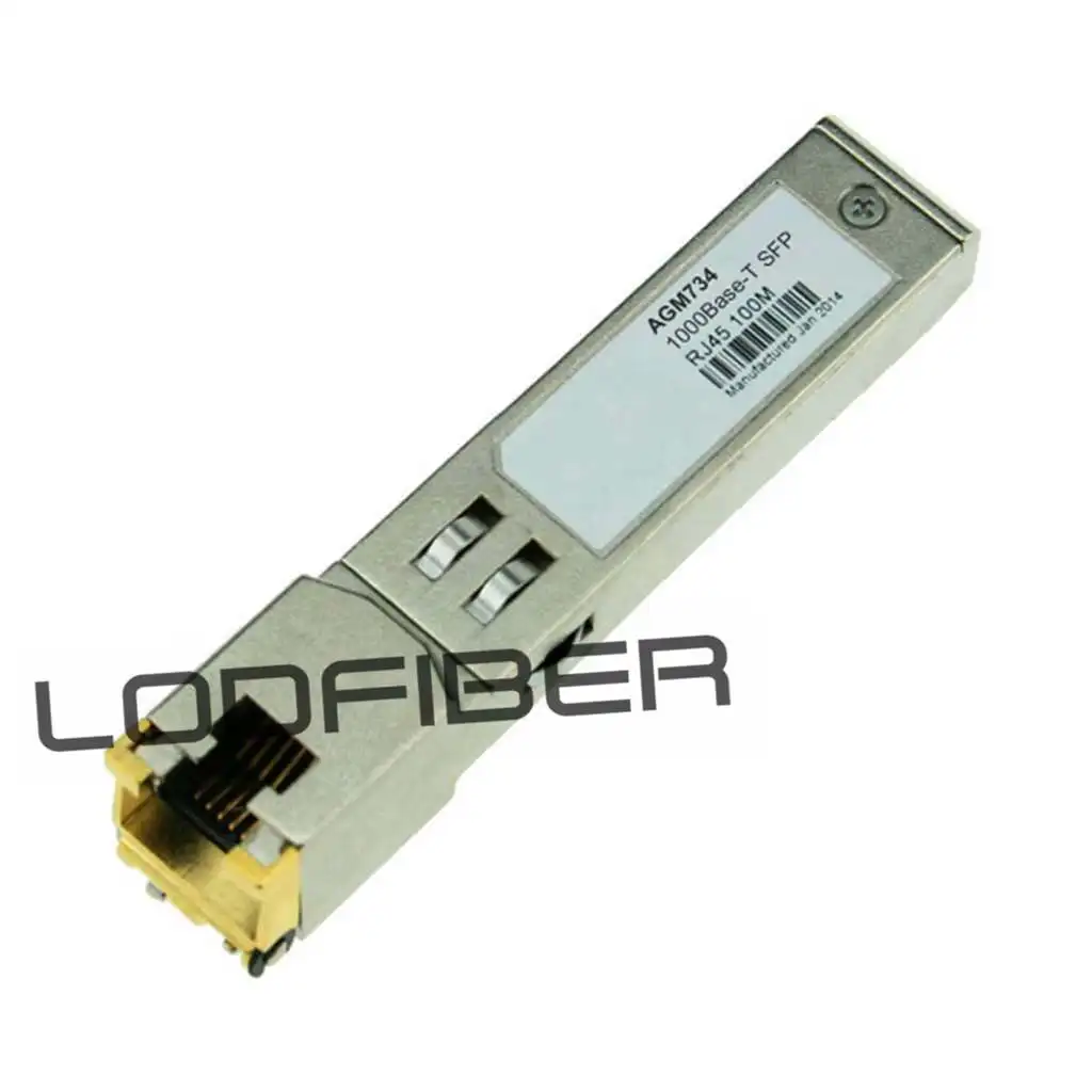 LODFIBER AGM734 N E T G A R совместимый 1000BASE SFP медный RJ 45 100 м трансивер|sfp copper|sfp transceiversfp 1000base-t
