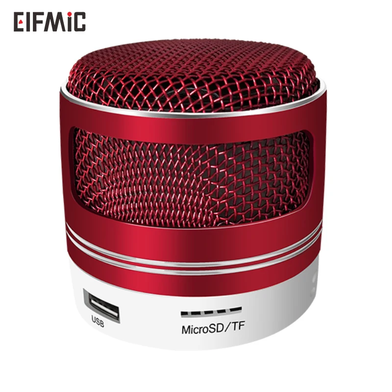 Оптовая продажа ELFMIC беспроводной bluetooth динамик с радио сабвуфер стерео телефон