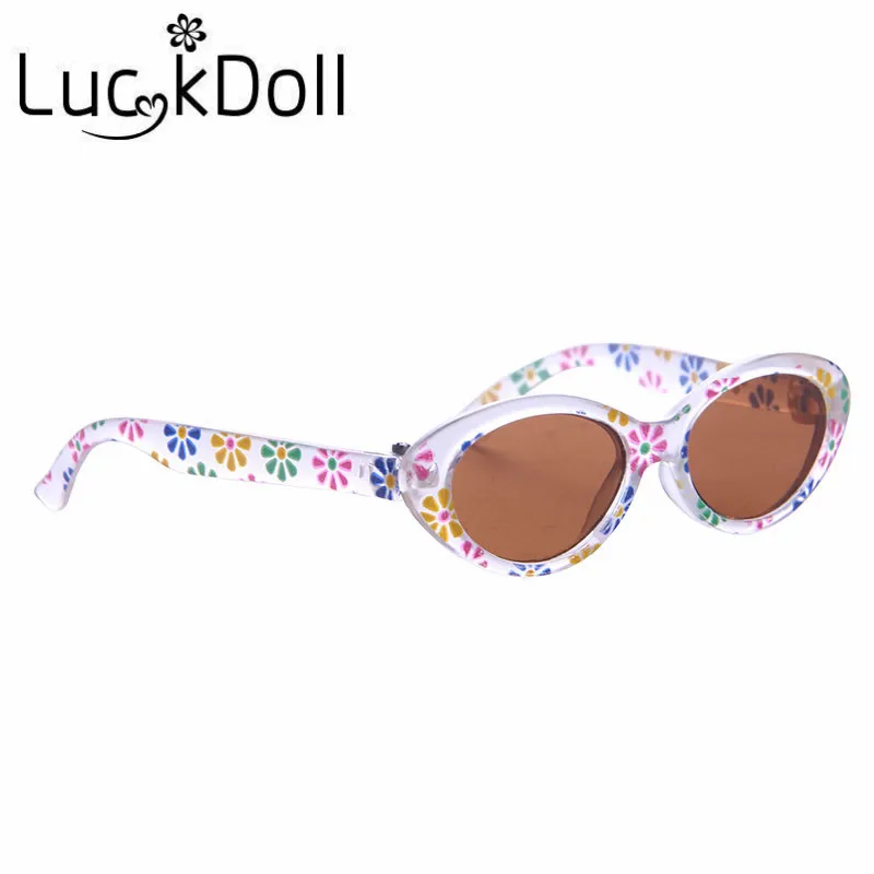 Солнцезащитные очки с принтом LUCKDOLL 18 дюймов американская и 43 см аксессуары для