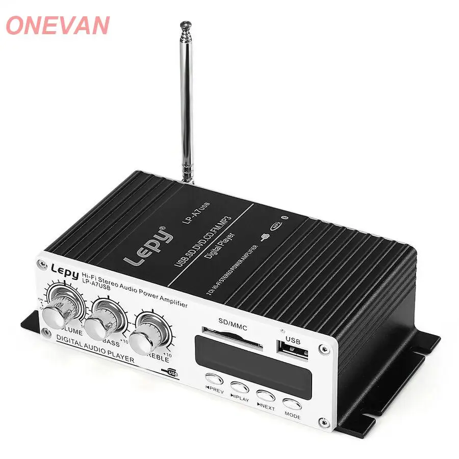 LP A7 USB Lepy цифровой плеер Bluetooth 4 2 версия автомобиля мощность Hi Fi стерео аудио