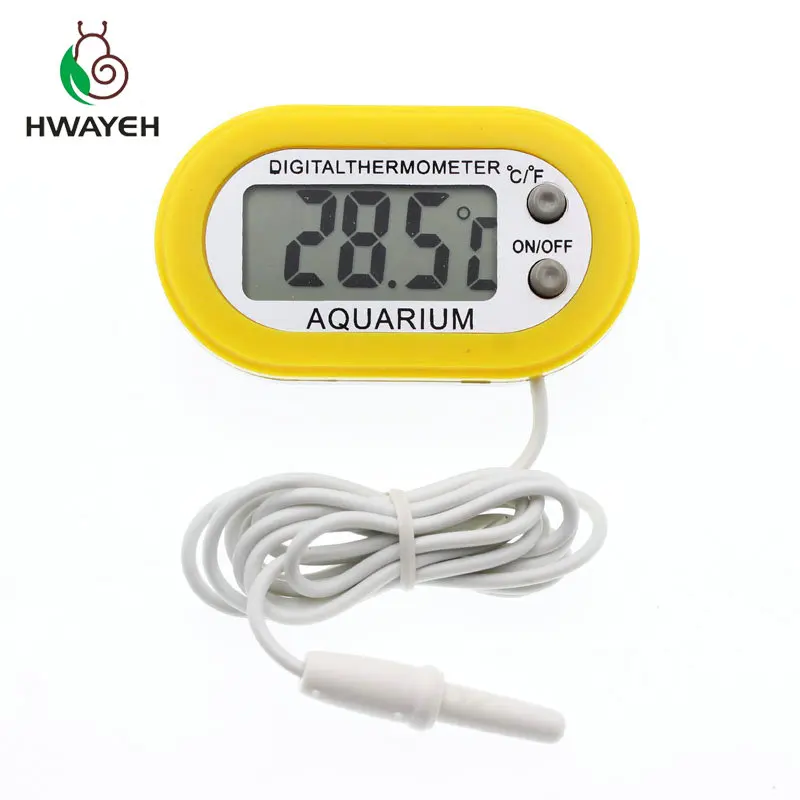 Mini Digital Temperature and Humidity Meter Incubator Suction cup type Pet Dog Tortoise Sensor Thermomete | Инструменты