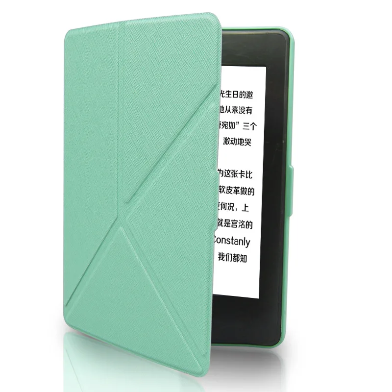 Чехол для Amazon Kindle Paperwhite 1/2/3 мульти форма ТПУ кожаный защитный чехол магнит авто