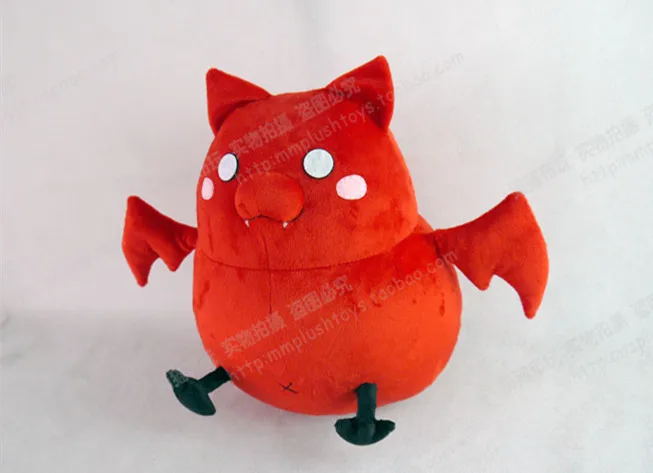 Аниме-игрушка для косплея в виде рыжей летучей мыши 30 см | Тематическая одежда и