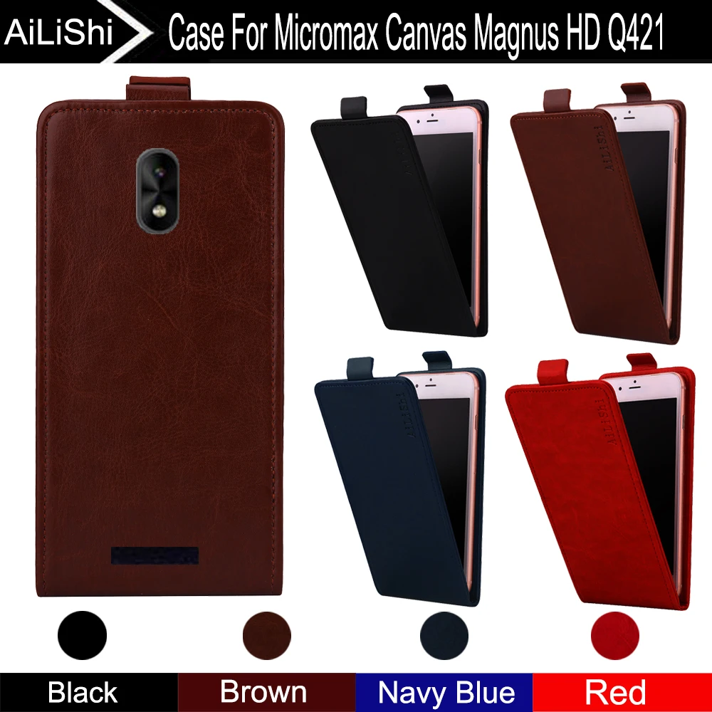 

AiLiShi For Micromax Canvas Magnus HD Q421 Case Up And Down Vertical Phone Flip Leather Case Phone Accessories 4 Colors Tracking