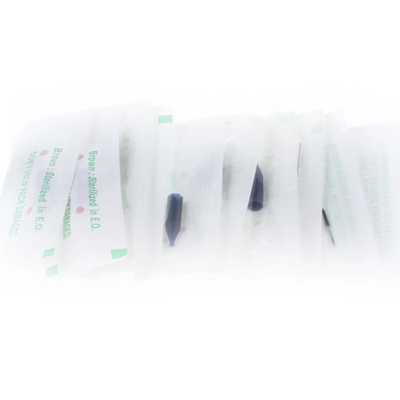 100 шт. наконечники для татуажа бровей пластиковая машинка с гигантским солнечным