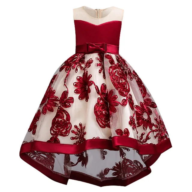 Vestidos Infantil Toddler Girls Dress 2019 Summer Children Elegant Princess Kids Dresses For Birthday Party | Детская одежда и