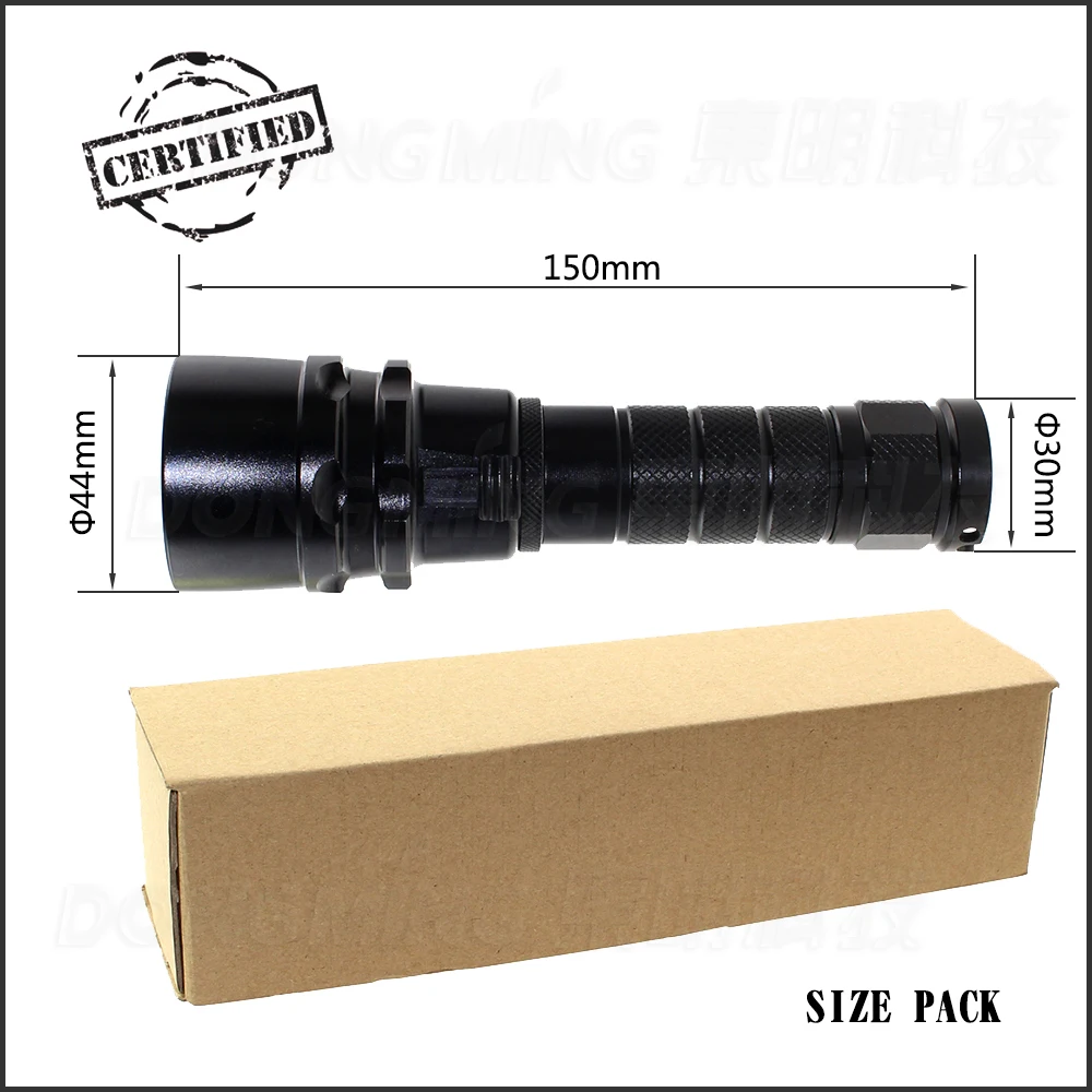 1X CREE XML T6 5000LM светодиодный фонарик для дайвинга тактисветильник фонарь подводный