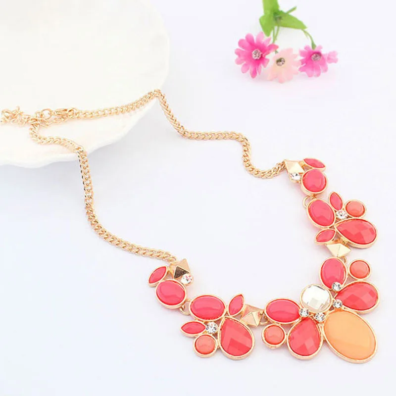 Женское простое ожерелье ROSE LIFE ювелирное изделие в европейском и американском