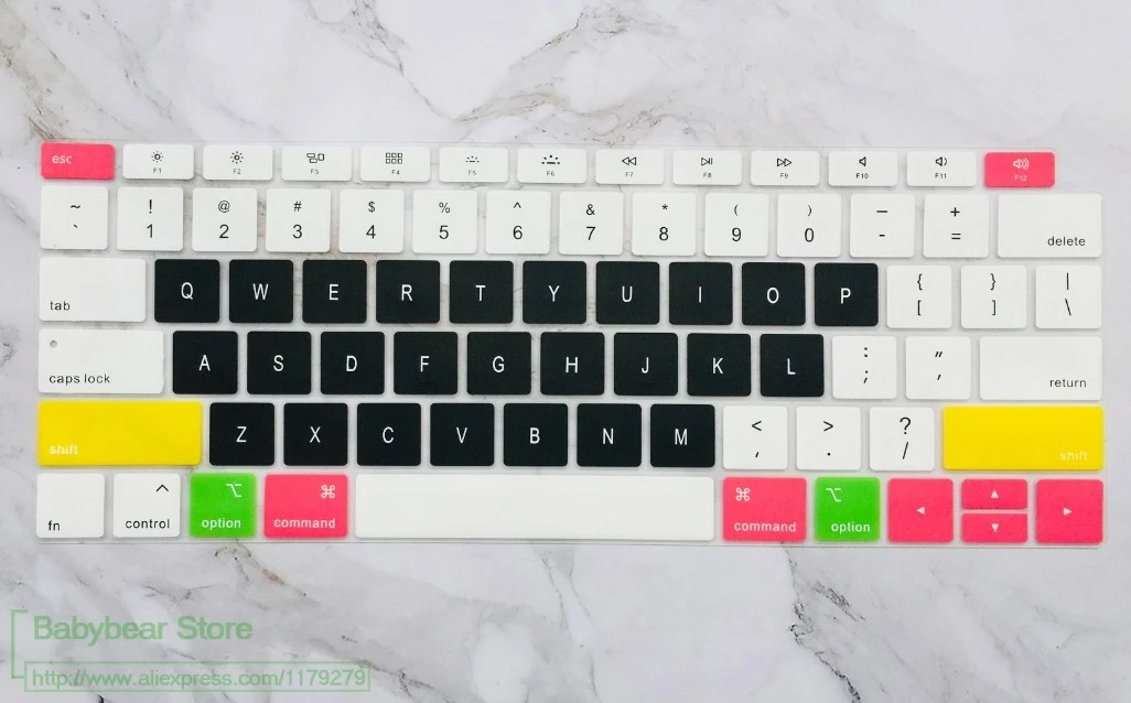 Для 2018 macbook air 13 &quot13 3 A1932 с сенсорным ID английской силиконовой клавиатурой США