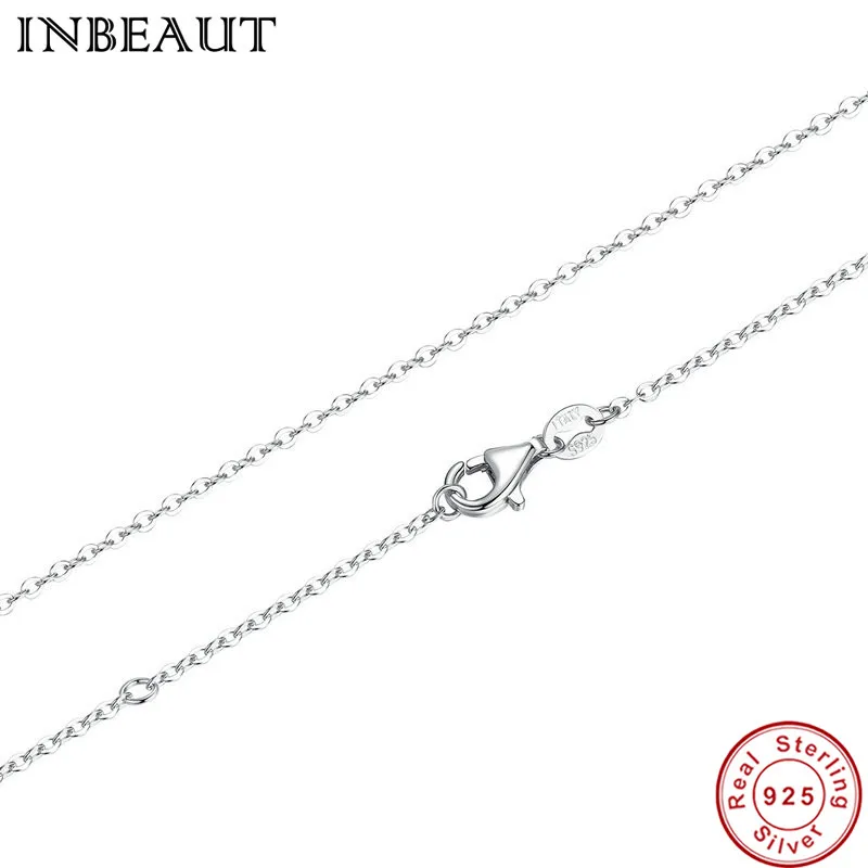 Женское вечерние жерелье из серебра 925 пробы с крестом на одной цепочке |