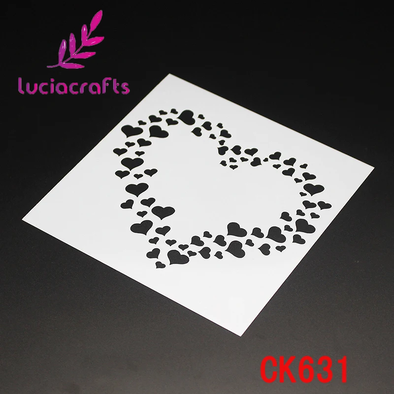 Lucia craft 1 шт. цветок Многослойные трафареты для стены краски Скрапбукинг штамповка тиснение бумажные карты I0512