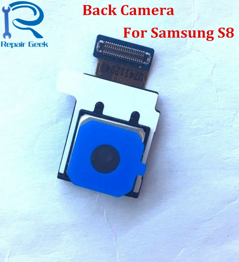 

1 шт. высокое качество новая задняя камера для Samsung Galaxy S8 G950 большой модуль камеры гибкий кабель ленты запасные Запасные Запчасти