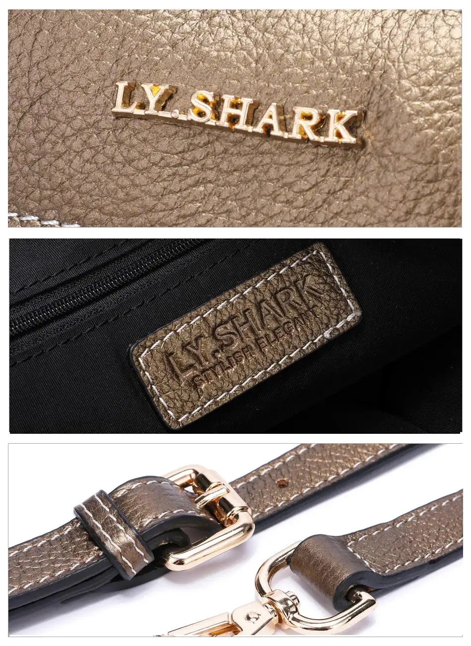 LY. SHARK сумка-мессенджер Женская сумка через плечо женская сумка из натуральной кожи сумки через плечо для женщин известный бренд