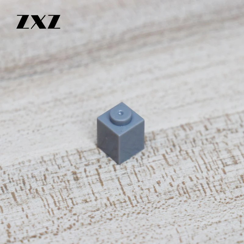 100 шт./лот ABS массовые строительные блоки 1x1 мелкие частицы Обучающие сборные