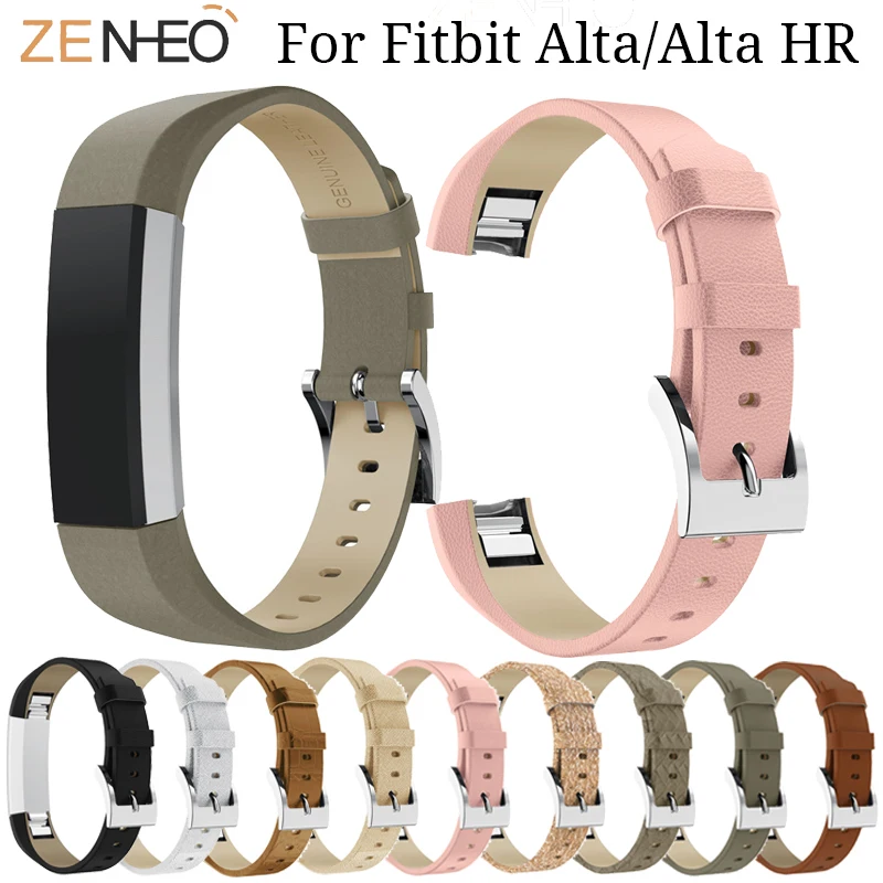 Ремешок из натуральной кожи для часов Fitbit Alta/Alta HR 10 цветов | Наручные часы