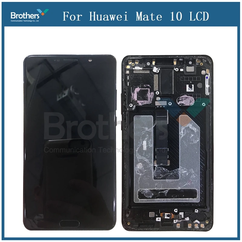 ЖК-дисплей с рамкой для Huawei Mate 10 кодирующий преобразователь сенсорного экрана в