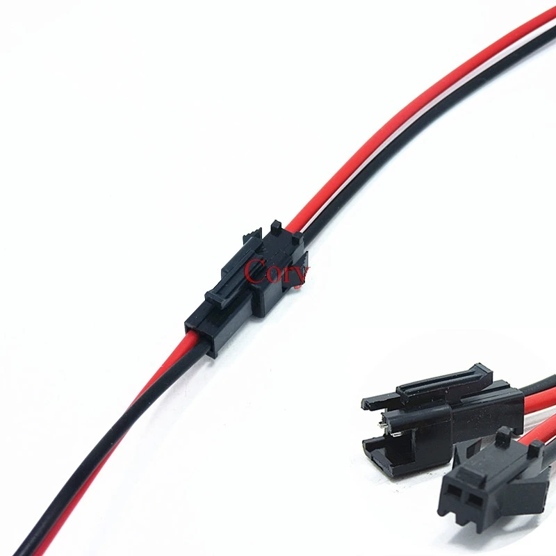 10 пар 15 см длинные JST SM 2 54 leadwire разъем провода булавки штекер к женскому проводу CZYC|Соединители| |