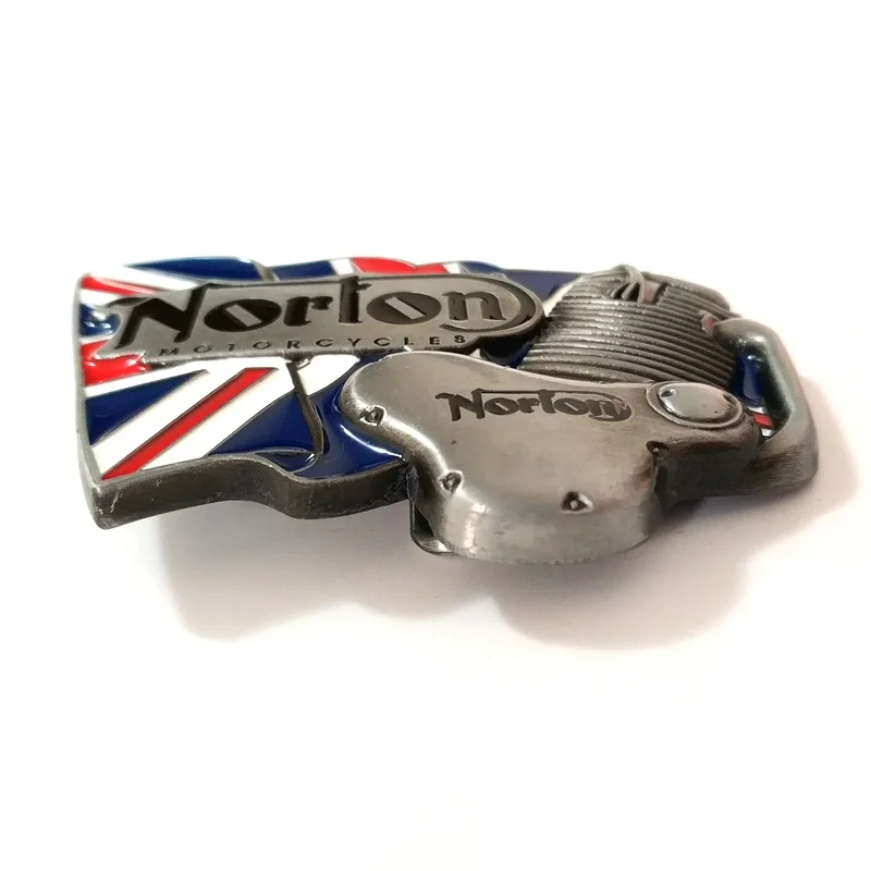 Брендовая мужская 3D металлическая пряжка для мотоциклетного ремня Мужская